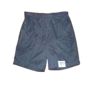 Bolle Golf Pleated Casual Walking Golfing Shorts Dark Blue Mens